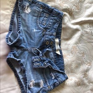 Jean shorts